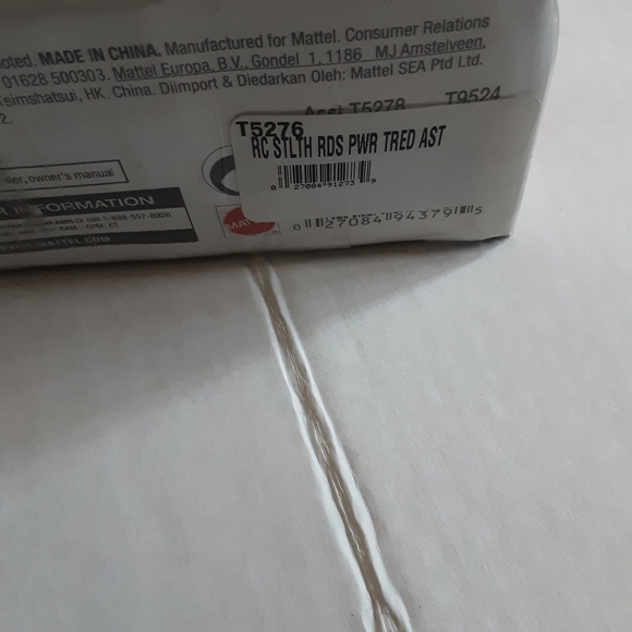 Mattel Hot Wheels RC Stealth Rides Red T5276 2010 Factory Sealed NEW - Picture 4 of 6